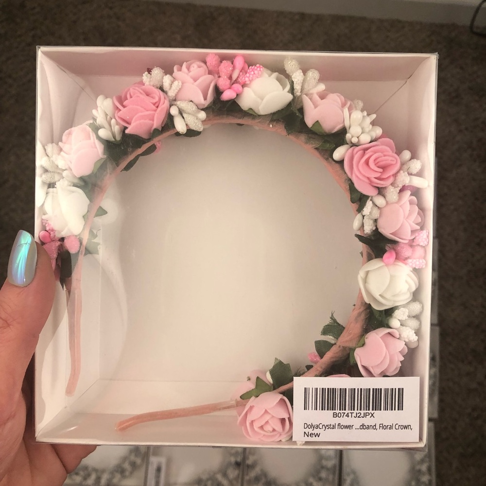 Flower Crown Hair Headband